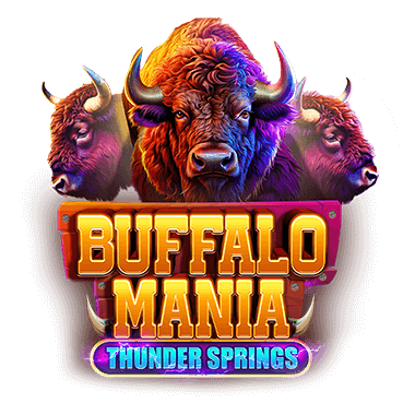 Buffalo Mania: Thunder Springs! logo